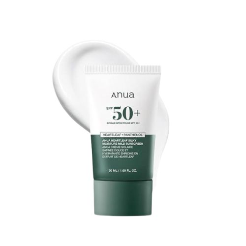ANUA Heartleaf Silky Moisture Mild Sunscreen